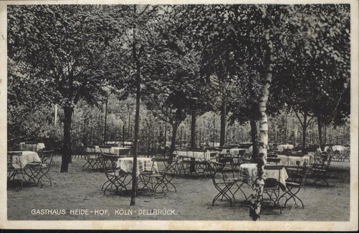 Koeln Rhein Gasthaus Heide Hof