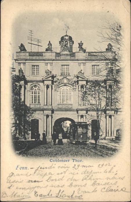 Bonn Rhein Koblenz Tor