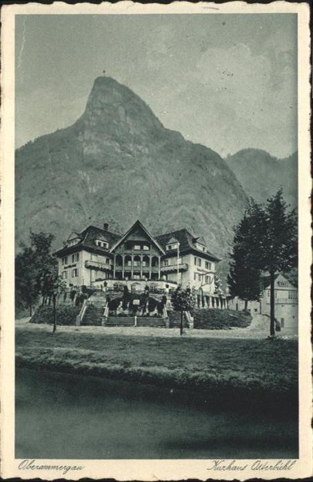 OBERAMMERGAU Bayern Kurhaus Osterbichl