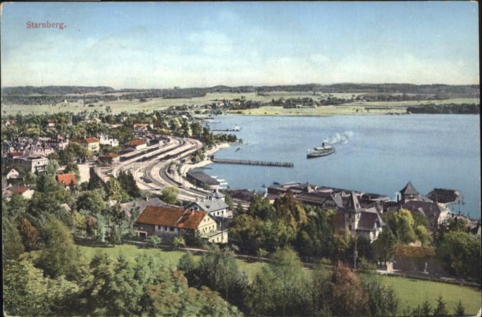 Starnberg Starnbergersee Bayern Schiff