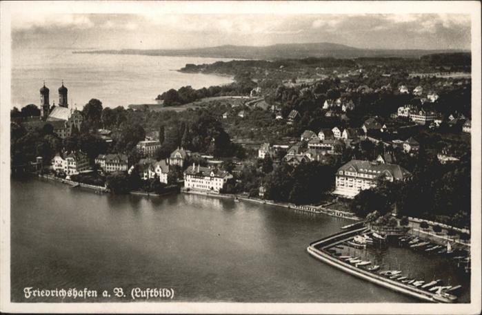 Friedrichshafen Bodensee Fliegeraufnahme