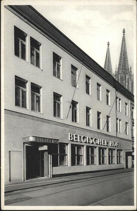 Koeln Rhein Hotel Belgischer Hof