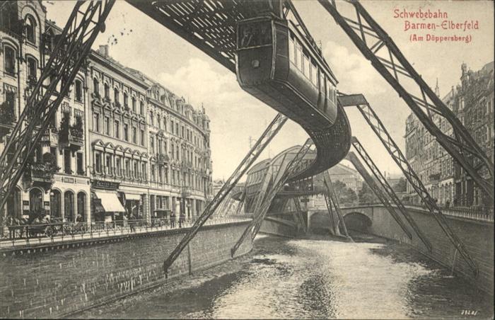 Barmen Wuppertal Elberfeld Schwebebahn