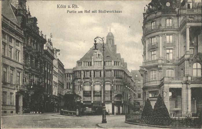 Koeln Rhein Stollwerkhaus