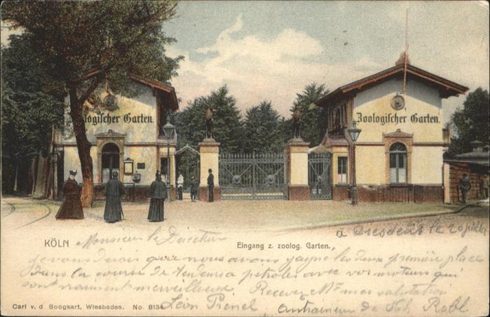 Koeln Rhein Zoologischer Garten