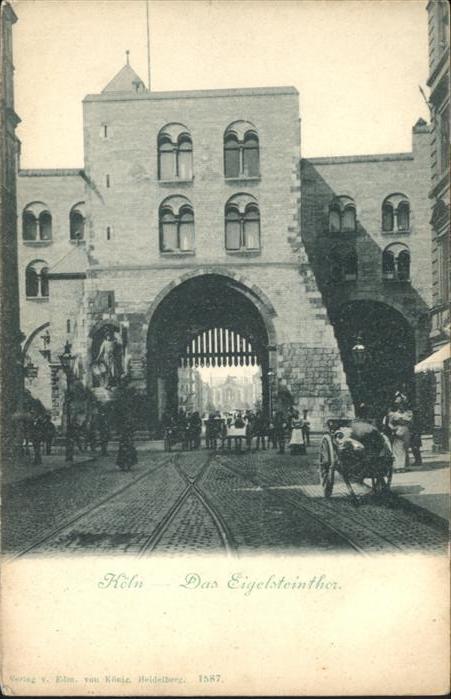 Koeln Rhein Eigelsteinthor