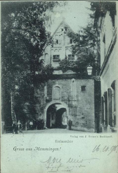 Memmingen Bayern Einlassthor
