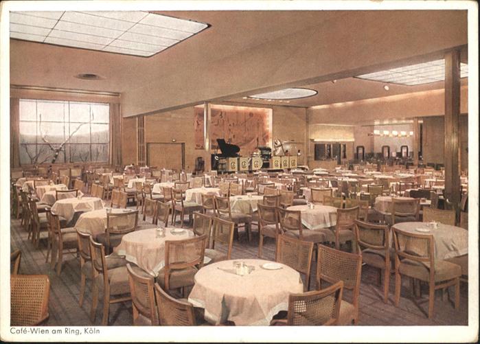 Koeln Rhein Cafe Wien am Ring