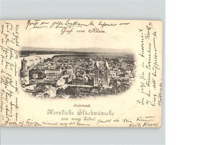 Andernach Rhein Rheinland-Pfalz
