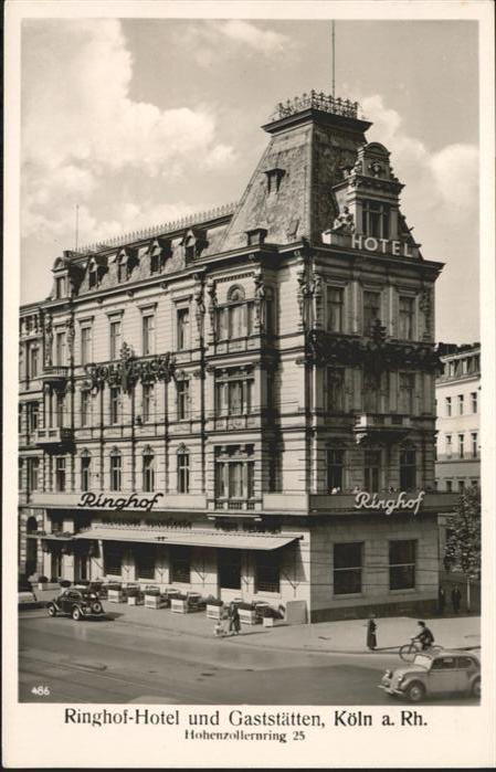 Koeln Rhein Ringhof Hotel  Gaststätte