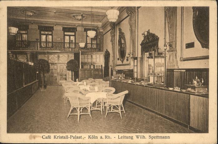 Koeln Rhein Cafe Kristall Palast