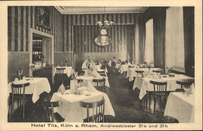 Koeln Rhein Hotel Tils