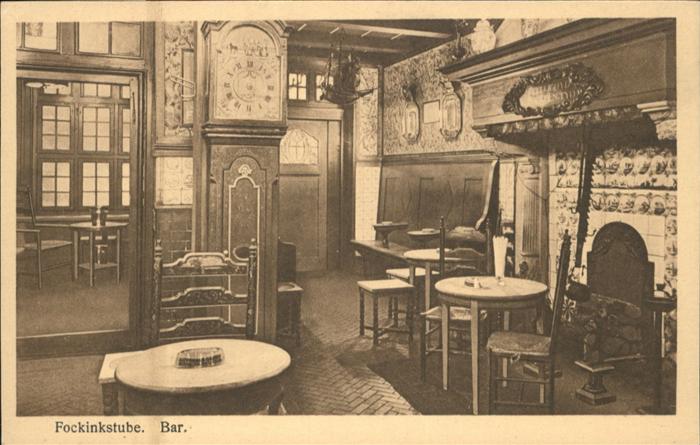 Koeln Rhein Fockinkstube Bar