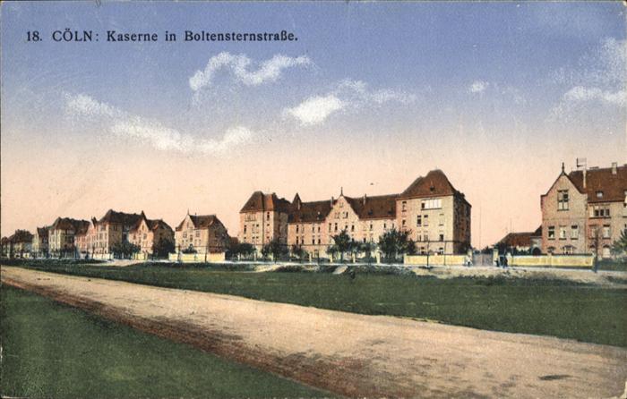 Koeln Rhein Kaserne Boltensternstrasse
