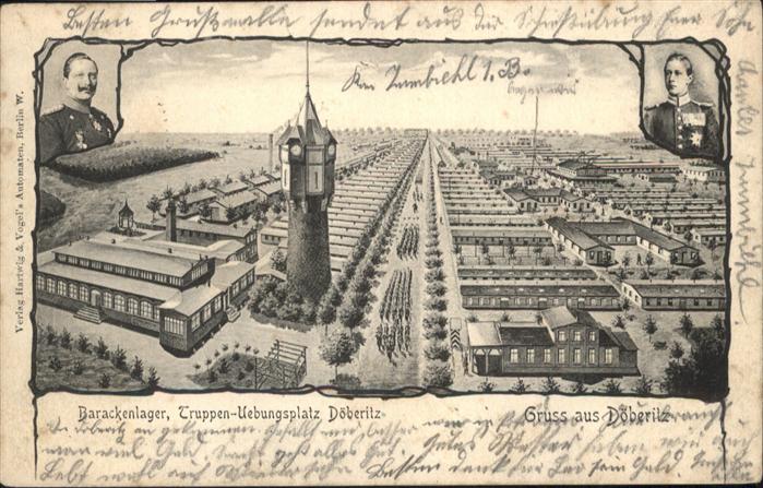 Doeberitz Truppenuebungsplatz Barackenlager Truppenübungsplatz