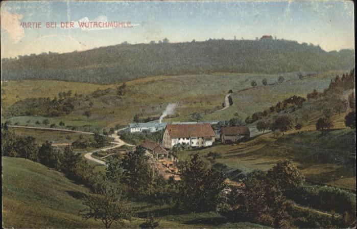 Ewattingen [Stempelabschlag] Wutachmühle