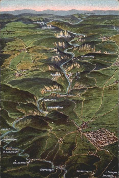 Storzingen Panoramakarte