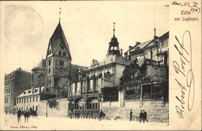 Koeln Rhein Leystapel