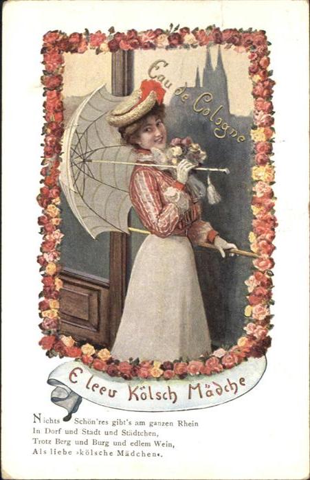 Koeln Rhein Kölsch Mädche