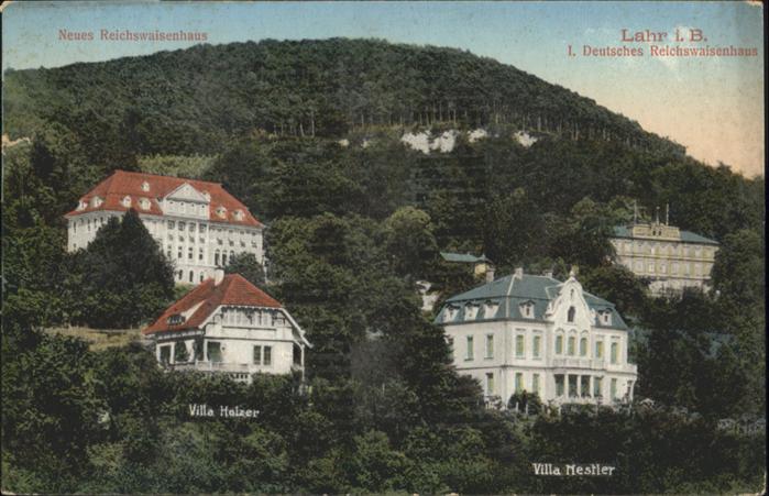 Lahr Schwarzwald Deutsches Reichswaisenhaus Villa Nestle