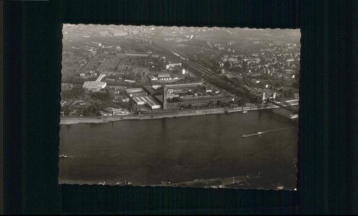 Koeln Rhein Fliegeraufnahme