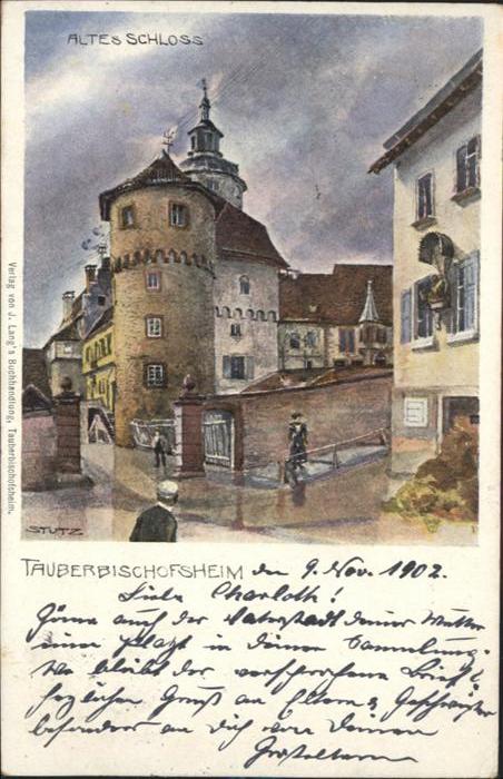 Tauberbischofsheim Künstler Stutz Altes Schloss