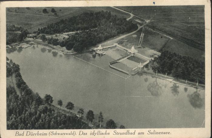 Bad Duerrheim Strandbad Salinensee
