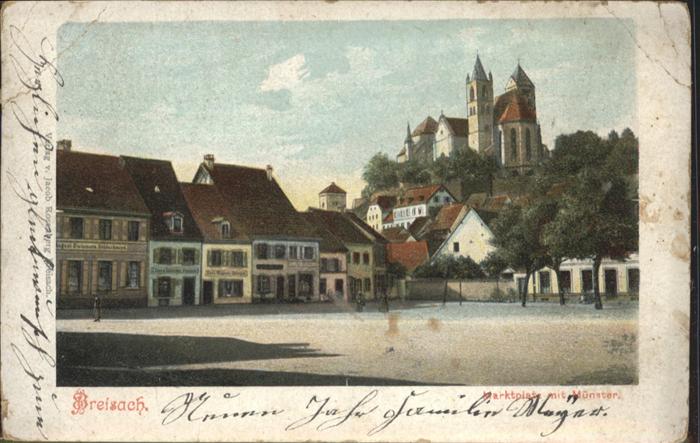Breisach Rhein Marktplatz Münster