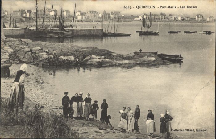 Quiberon Morbihan Quiberon Port Maria Les Roches