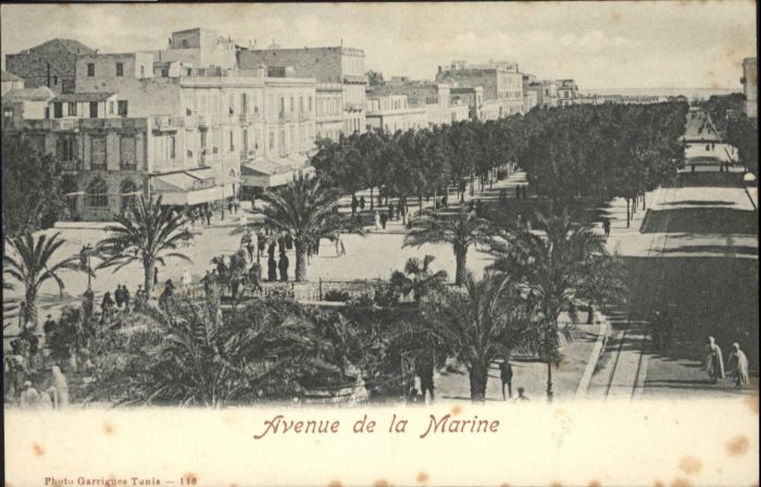 Tunis [Verlag Garrigues Tunis] Avenue de la M