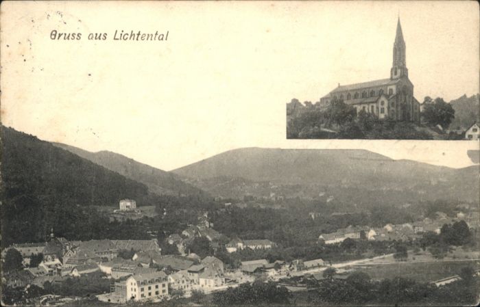 Triberg [Stempelabschlag] Lichtental