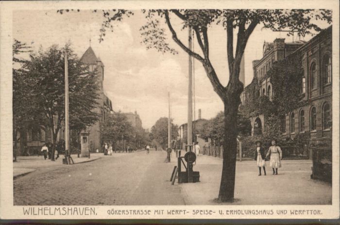 Wilhelmshaven Gökerstrasse Erholungshaus Werfttor