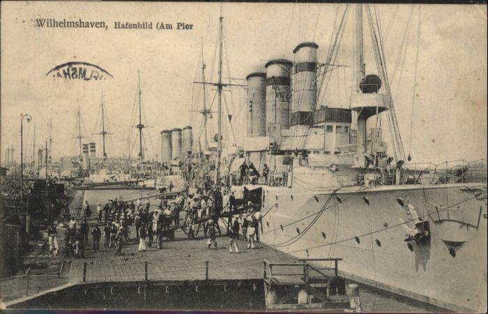 Wilhelmshaven CITY Hafenbild Schiff