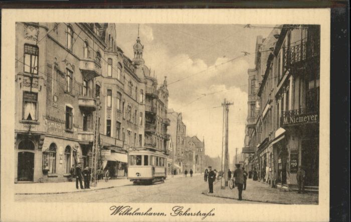 Wilhelmshaven Gökerstrasse Strassenbahn