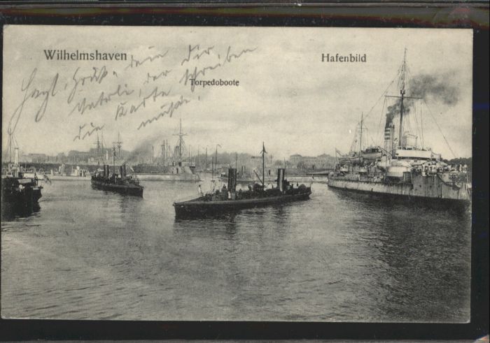 Wilhelmshaven CITY Torpedoboote Hafenbild
