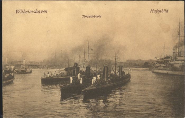 Wilhelmshaven CITY Torpedoboote Hafenbild
