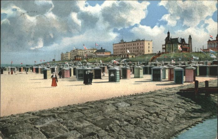 BORKUM Nordseebad Niedersachsen Buhne