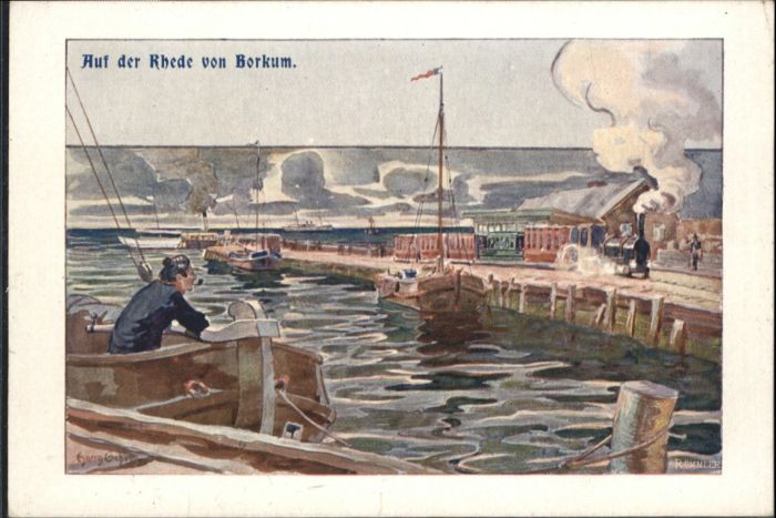 Borkum Rhede Künstler Römmler *