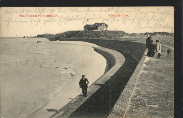 BORKUM Nordseebad Niedersachsen Viktoriahoehe