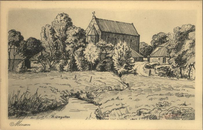 Minsen Künstler H. Umgelter