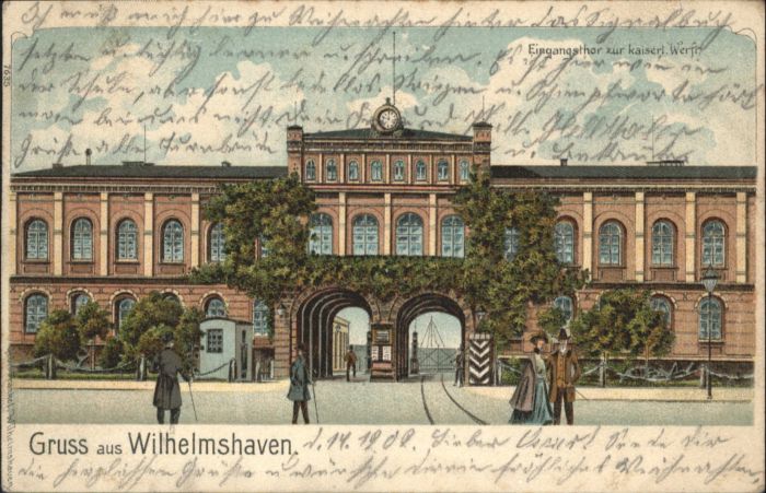 Wilhelmshaven Werft Tor