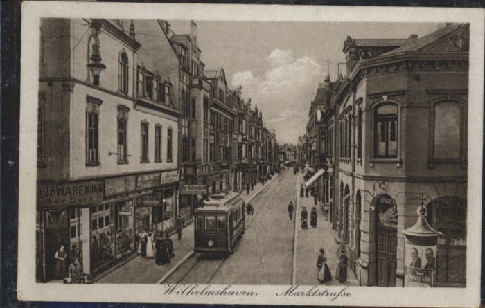 Wilhelmshaven Strassenbahn Marktstrasse