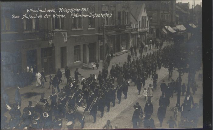 Wilhelmshaven Wache Marine Infanterie