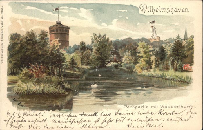 Wilhelmshaven Park Wasserturm