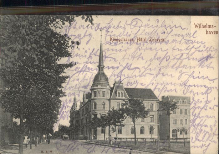 Wilhelmshaven Königstrasse Hotel Loheyde