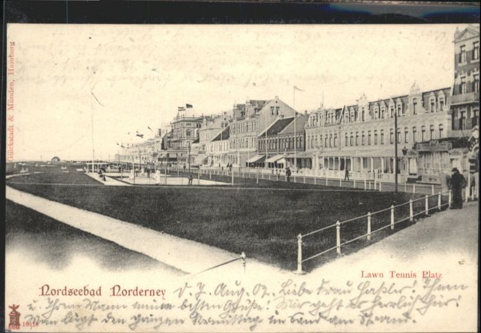 Norderney Nordseebad Norderney Tennisplatz