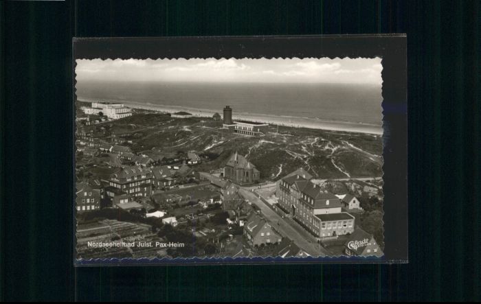 Juist Nordseebad Juist Fliegeraufnahme Pax-Heim