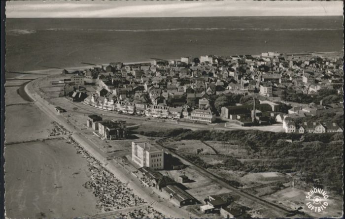 Norderney Nordseebad Norderney Fliegeraufnahme