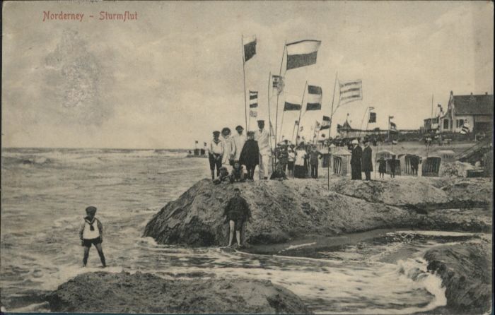 Norderney Nordseebad Norderney Flut
