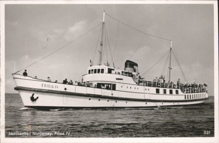 Norderney Nordseebad Norderney MS Frisia IV